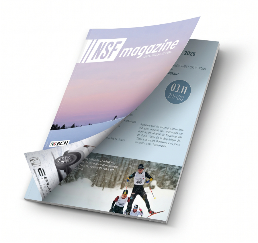 Magazine Neuchâtel Ski de fond 2026-2027