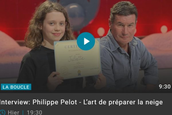L&rsquo;interview de Philippe Pelot du Centre de Pouillerel – L&rsquo;art de préparer la neige