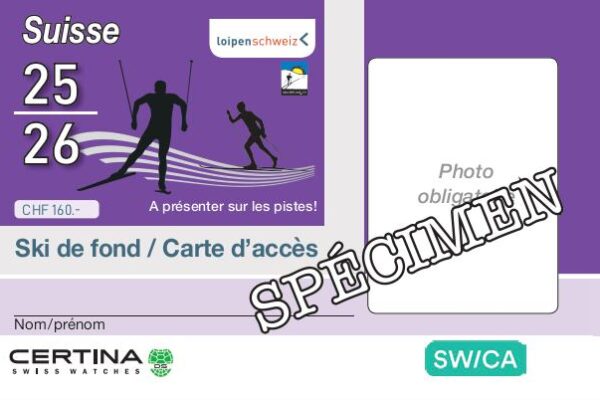 LA CARTE D’ACCES 2025-2026